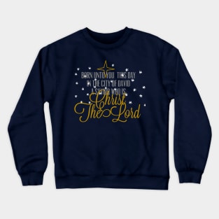 Christmas Scripture Gifts Crewneck Sweatshirt